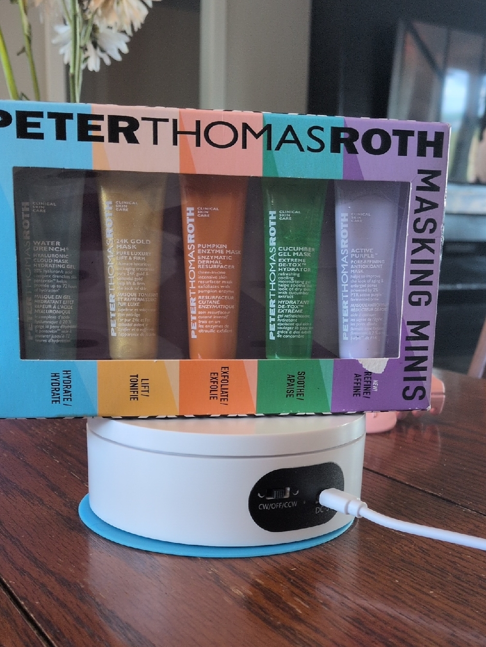 Peter Thomas Roth Masking Minis Set - Blue, Gold, Orange, Green, Purple